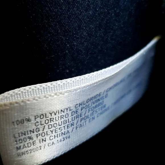 LIZ CLAIBORNE Hand Bag Faux Alligator/Croc Patent Leather Black - Picture 10 of 10